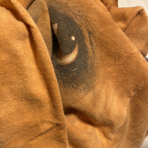 THE MOUNTAIN WOMEN SIZE M DOG PRINT T-SHIRT SIZE M - Picture 7 of 8